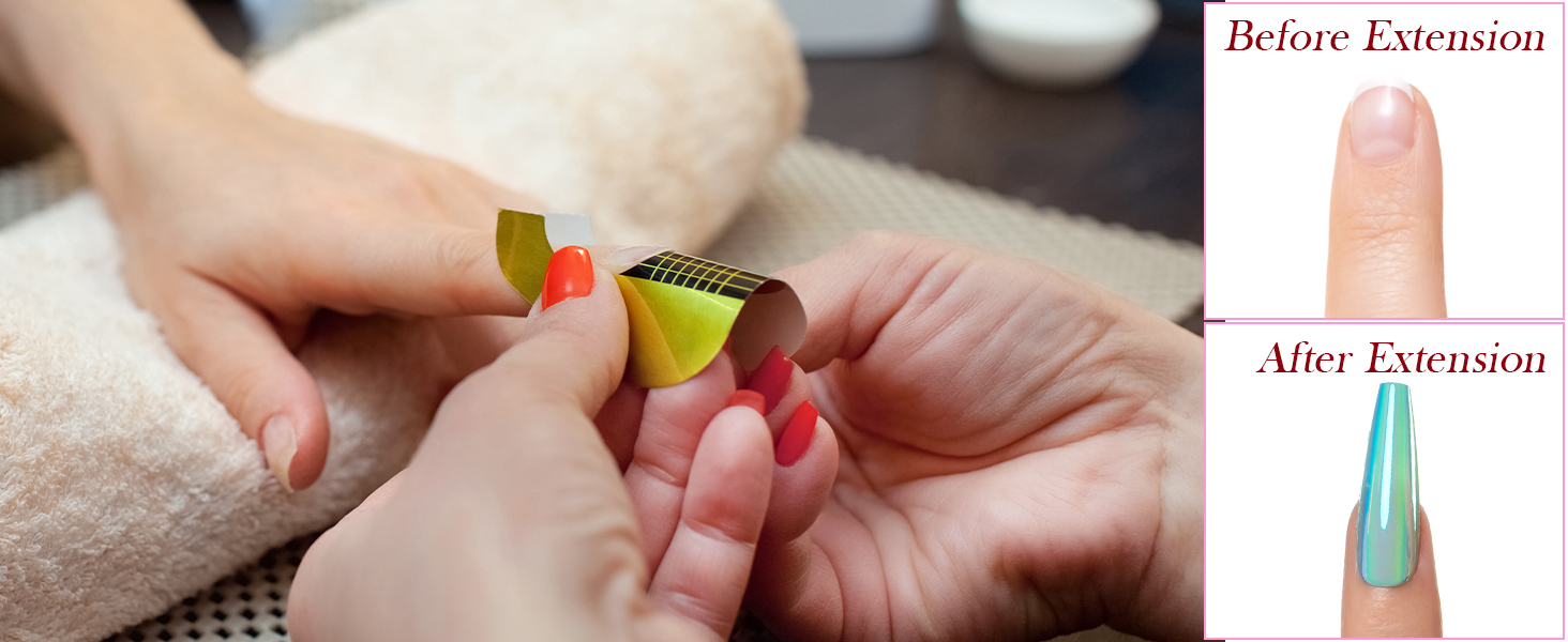 poly gel nail forms