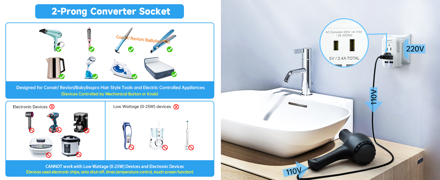 voltage converter us to europe