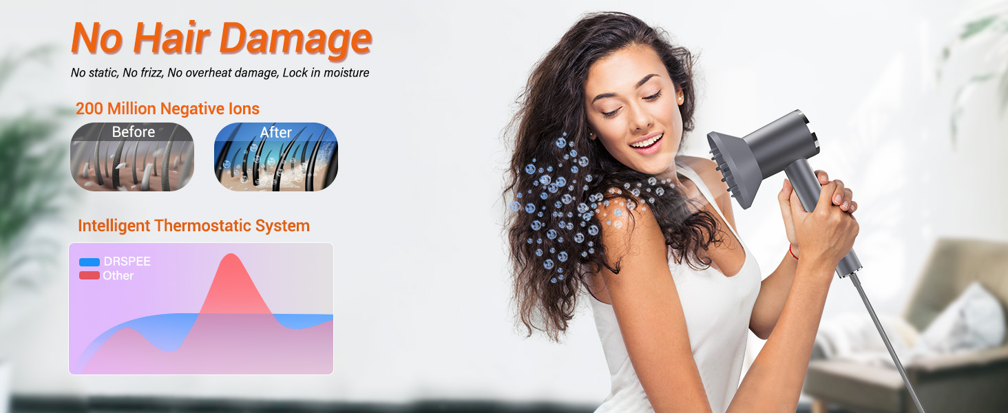 hair dryer with diffuser
