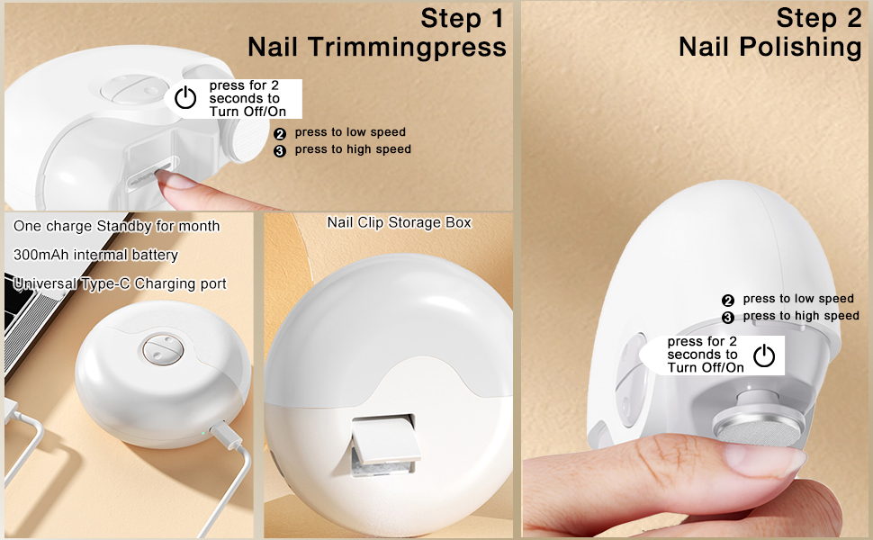 Use Electric Nail Clippers to Easily Trim Neat and Clean Nails