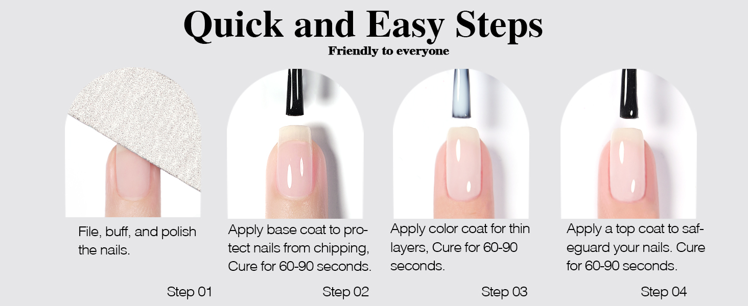 esmaltes para uñas en gel