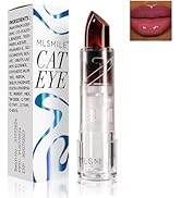 BEUKING Cat Eye Lipstick, Water Nourishing Lip Balm, Color Changes Moisturizing Lip Gloss, Pink L...