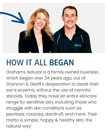 Grahams Natural founders began creating natural eczema skincare for their own family