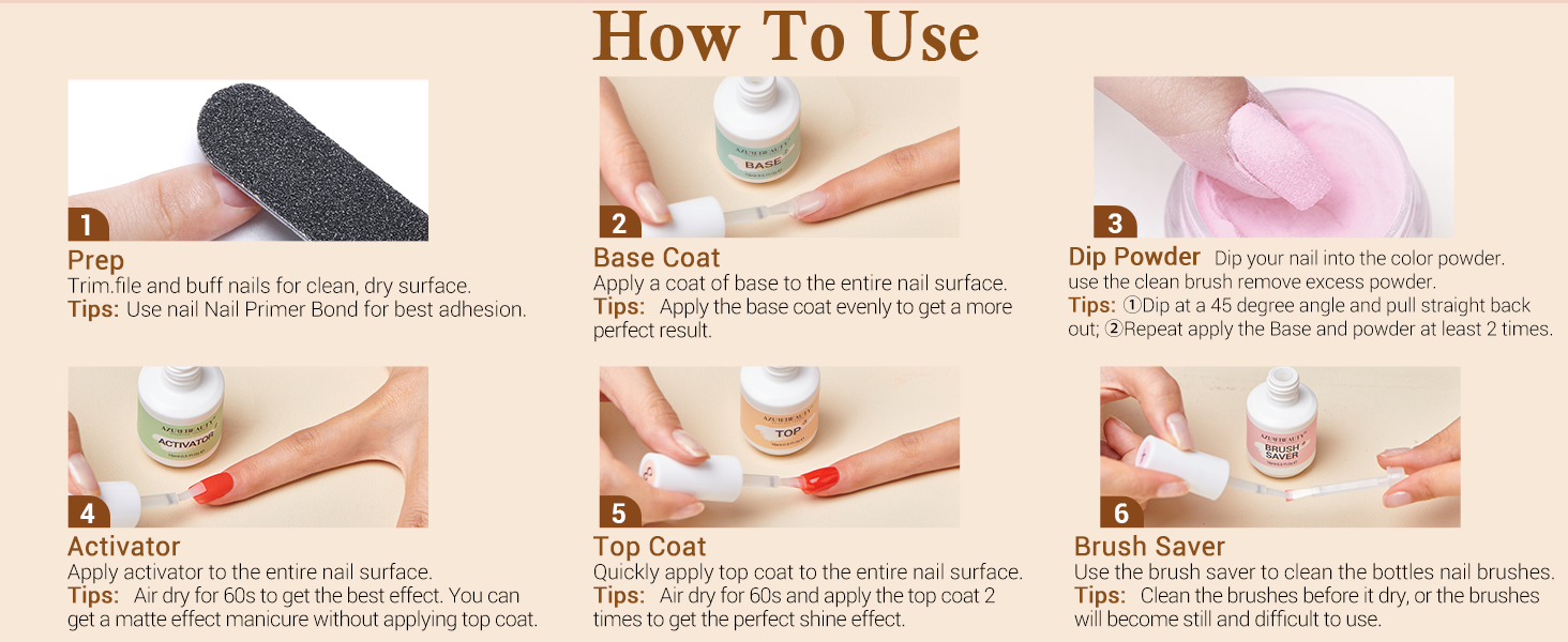 dipping powder nail kit