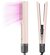 IG INGLAM Air Straight, Style from Wet Hair, 200M Ionic Hair Dryer Straightener for Medium Long H...