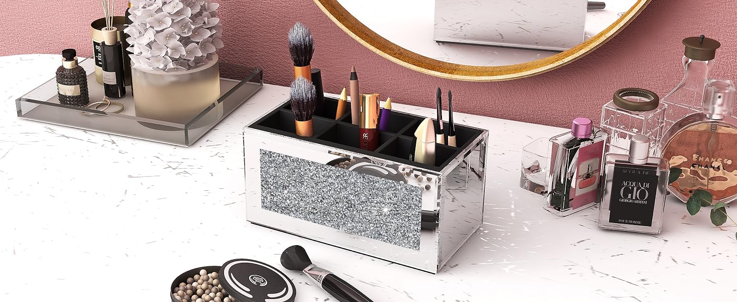 makeup brush holder