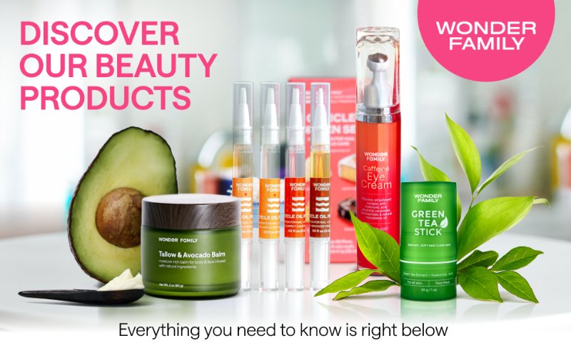 wonder family beauty products
