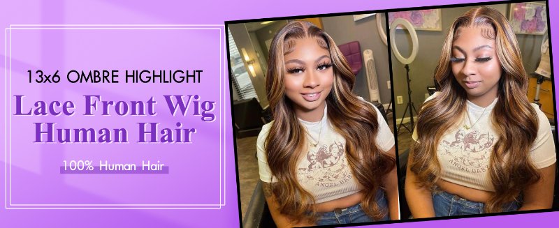 honey blonde wig human hair
