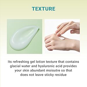 Moistful Refreshing Gel Lotion Texture