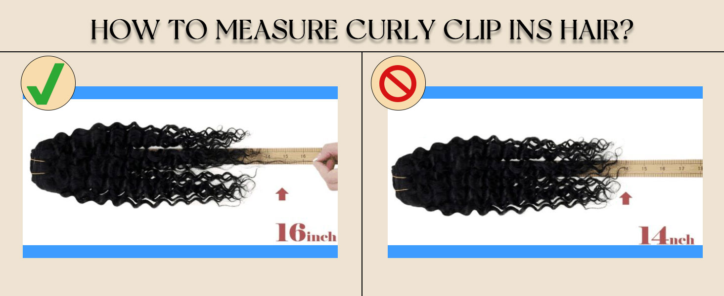curly clip in hair extensions human hair