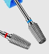 Diesisa 2 Pack Nail Drill Bits for Acrylic Nails, 3/32