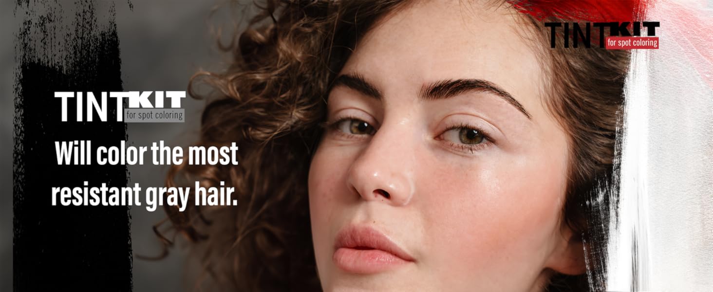 will cover the most resistant gray hair