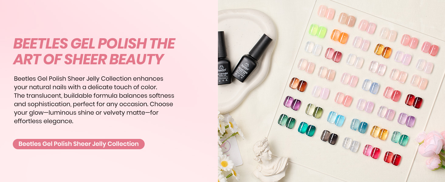 Beetles Jelly Gel Nail Polish