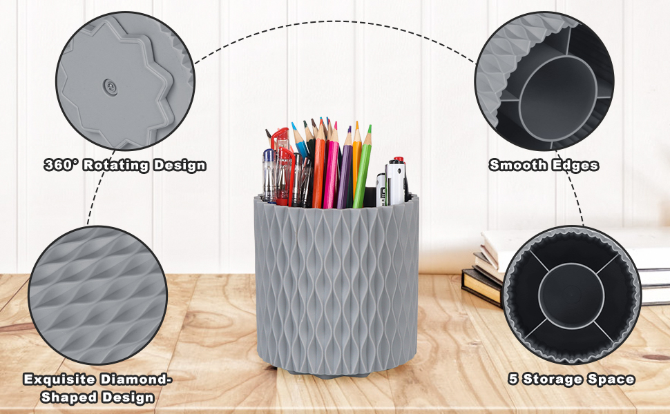 makeup brush holder organizer 360
