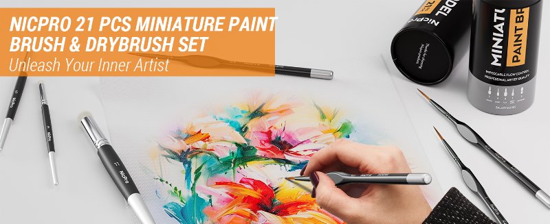 miniature paint brush