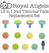 royal angels baby nail trimmer pads