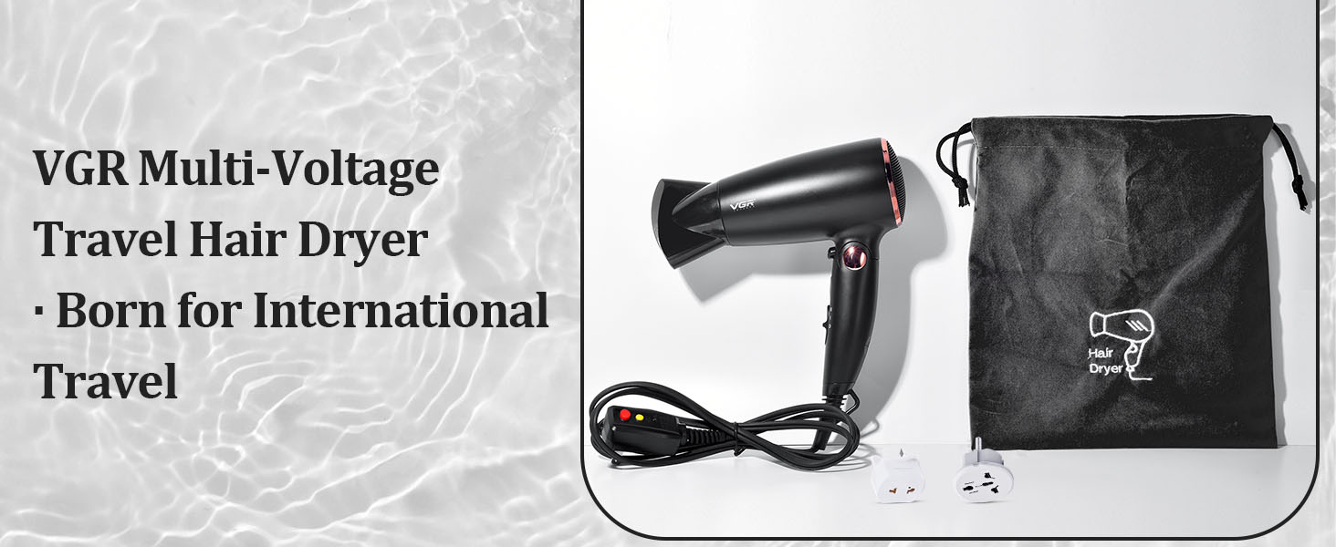 travel hair dryer