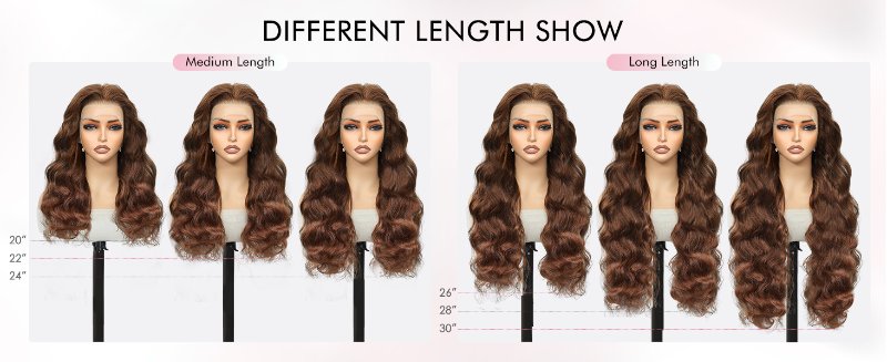 chocolate brown human hair wig