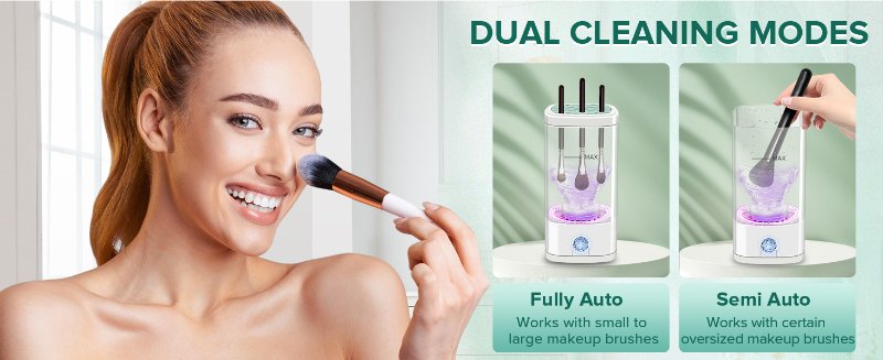 cosmetic brush cleaner
