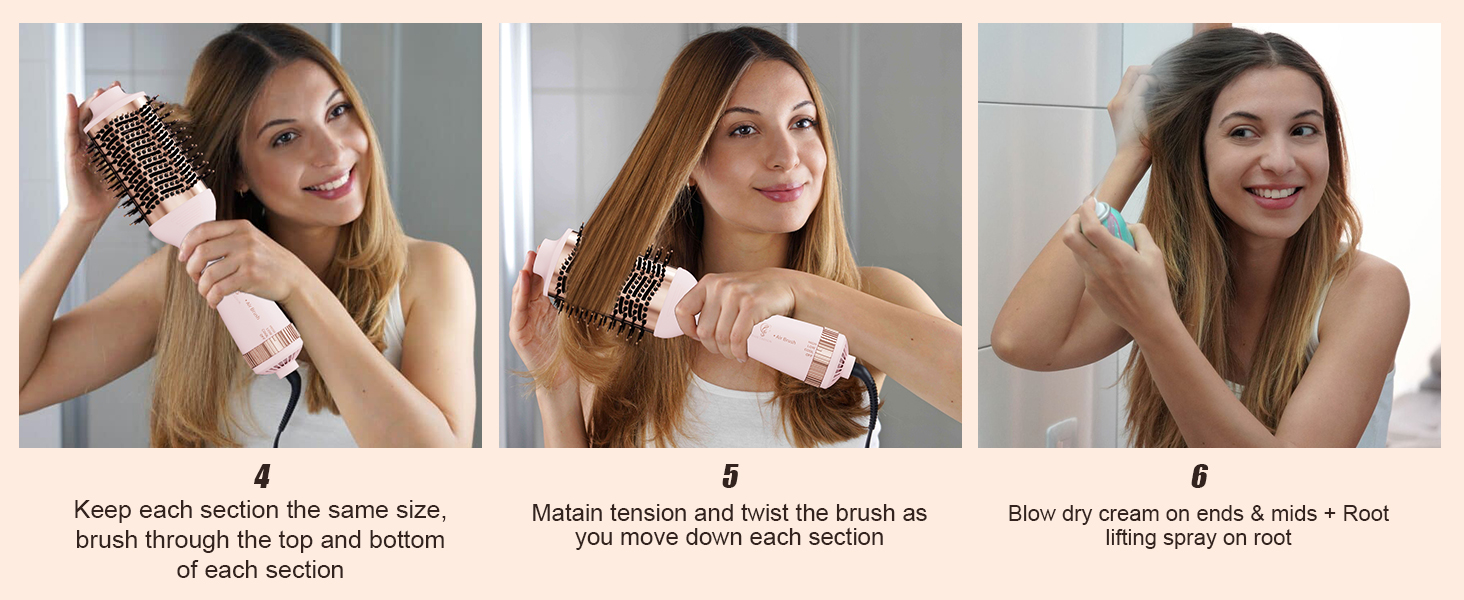 curling blow dryer brush