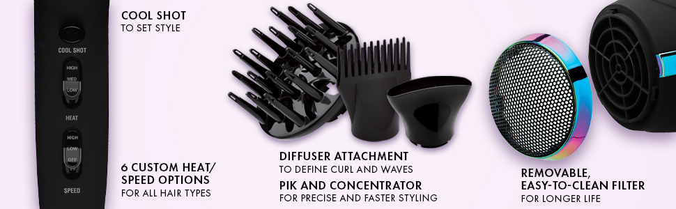 hairdryer; hairdryers; blowdryer; blowdryers; professional; turbo; fastdry; hottools; HT7007DRB