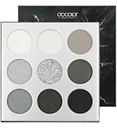 docolor Eyeshadow Palette 9 Colors Black Eyeshadow Gemstone Shadow Palette Highly Pigmented Matte...