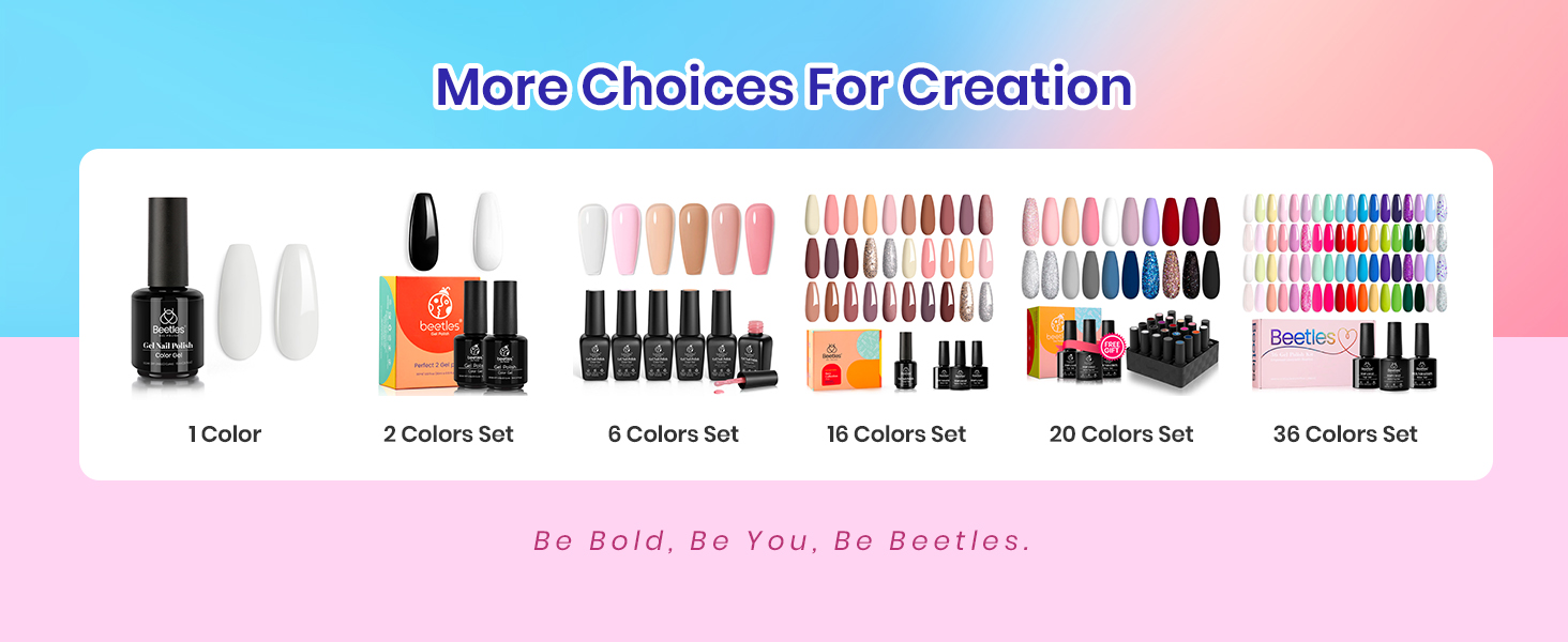 Beetles Gel Nail Polish Set