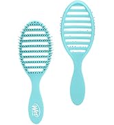 Wet Brush Speed Dry Hair Brush, Amazon Exclusive Aqua - Vented Design & Soft HeatFlex Bristles Ar...