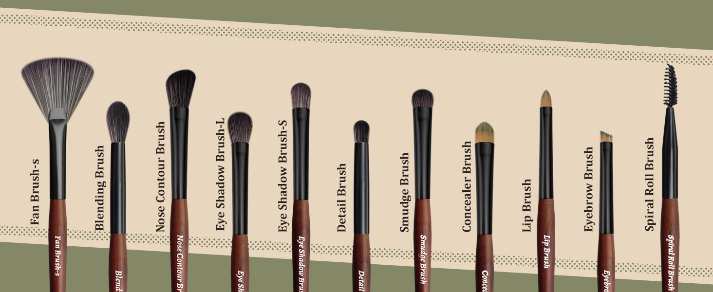 makeup brush set