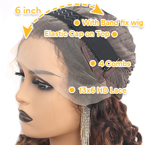 honey blonde lace front wig