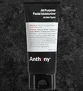 Anthony All-Purpose Facial Moisturizer – Men’s Hydrating Lotion for Dry Skin – Lightweight, Non-C...
