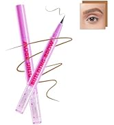 BEUKING Liquid Eyebrow Pencil & Sealing Brow Gel Smudge-Resistant No-Skip Eyeliner, Ultra-Fine Fe...