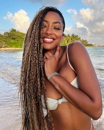 Bulk human hair for braiding
