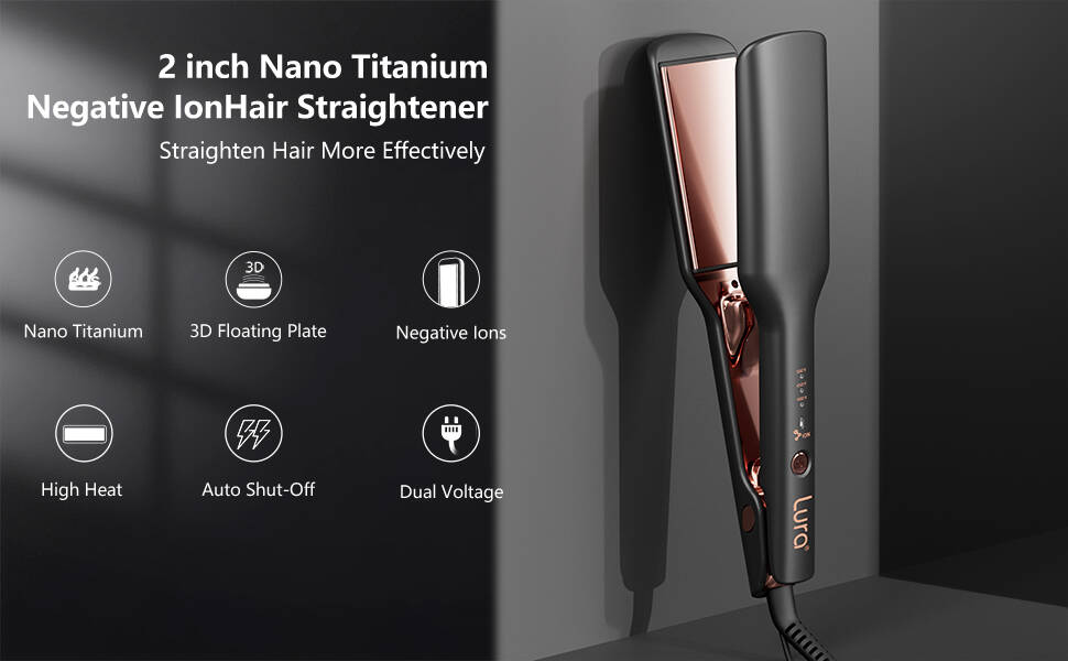 2 inch hair straightener