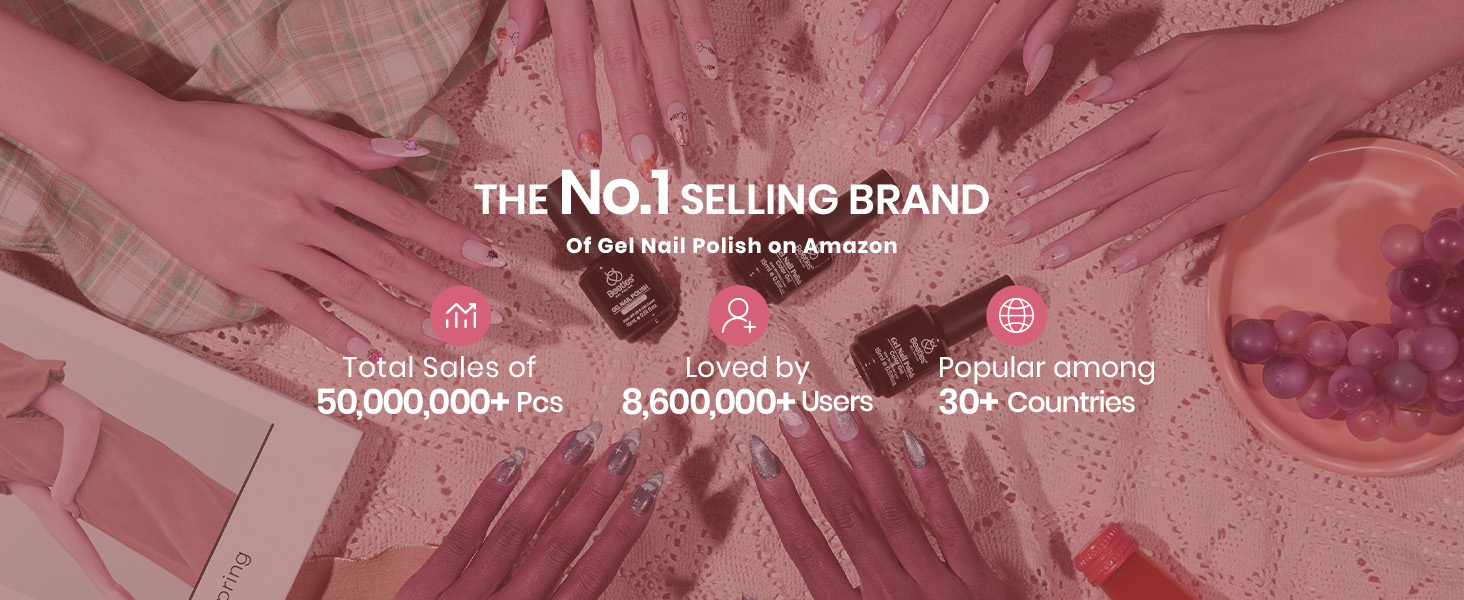 Beetles Jelly Gel Nail Polish Set