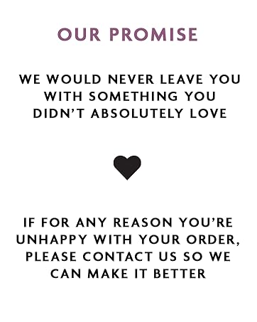 Our Promise
