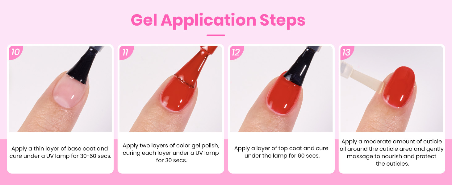 Pink Gel Nail Polish