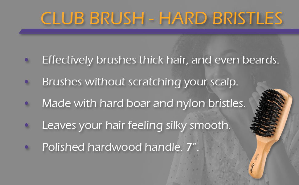 Hard Club Brush Features