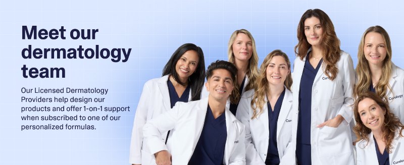 Meet our dermatology team, group of doctors smiling