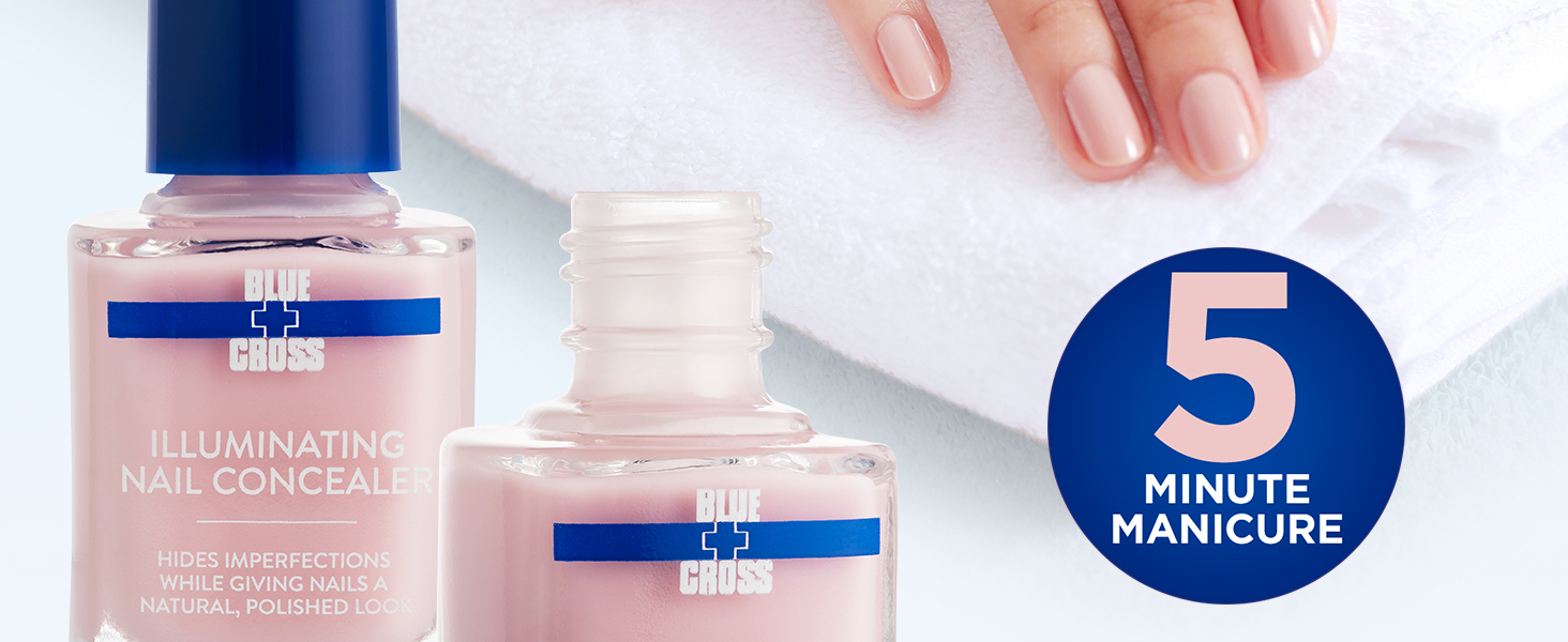 nail filter nail foundation nail whitener nail brightener 5 minute manicure pedicure salon pink