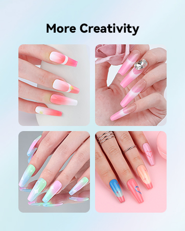 airbrush gel nail polish