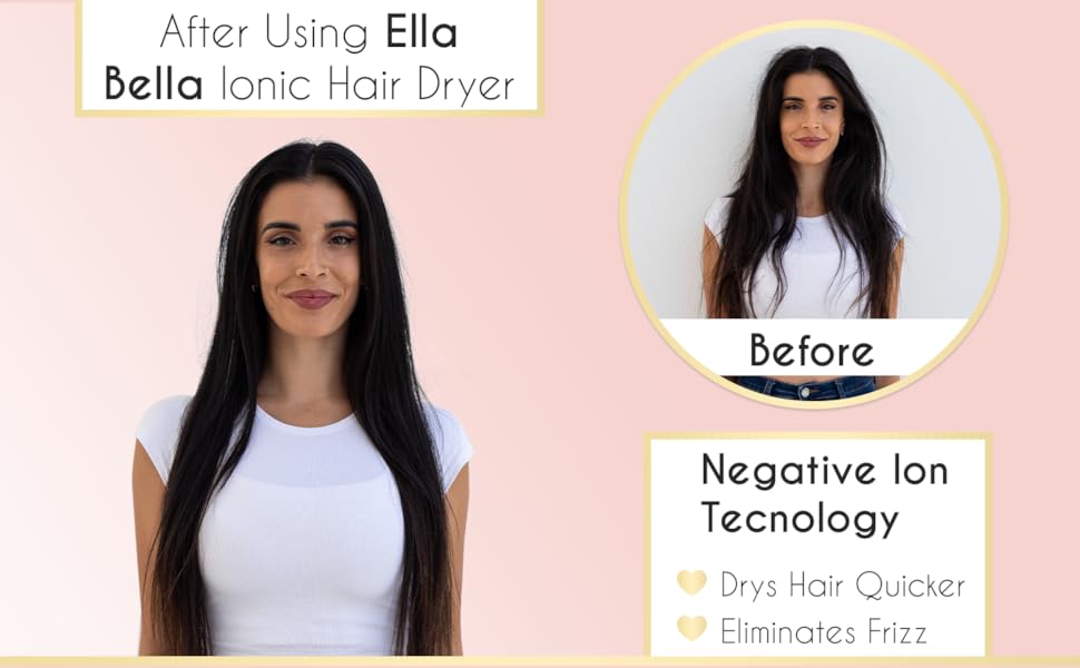 Professional Ionic Hair Dryer Foldable