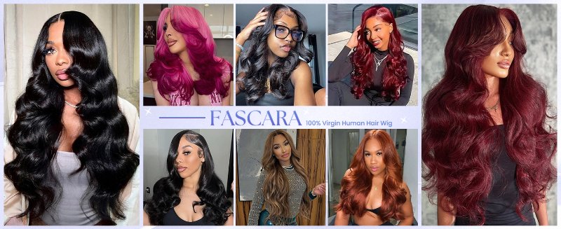 13x4 Body Wave Lace Front Wigs Human Hair Pre Plucked 180% Density HD Transparent Lace Frontal Wigs