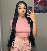 HD lace front braided wigs