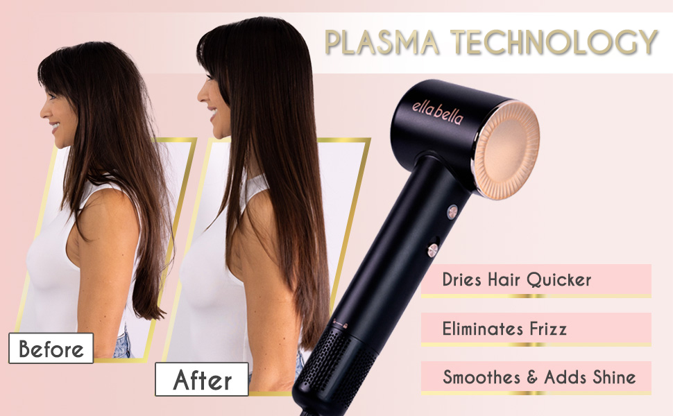 Compact Plasma Hair Dryer