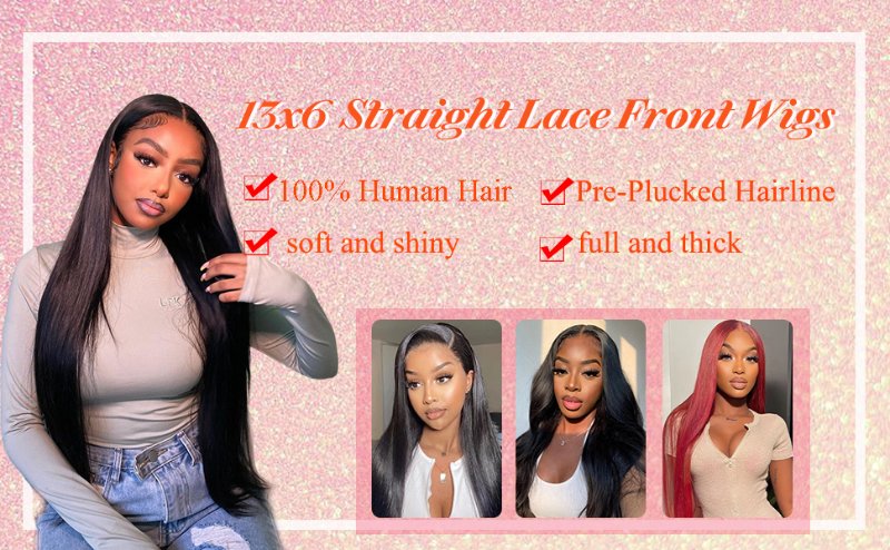 13x6 Lace Front Wigs Human Hair