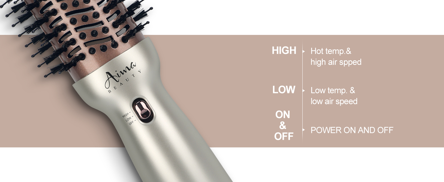 dual voltage hair brush