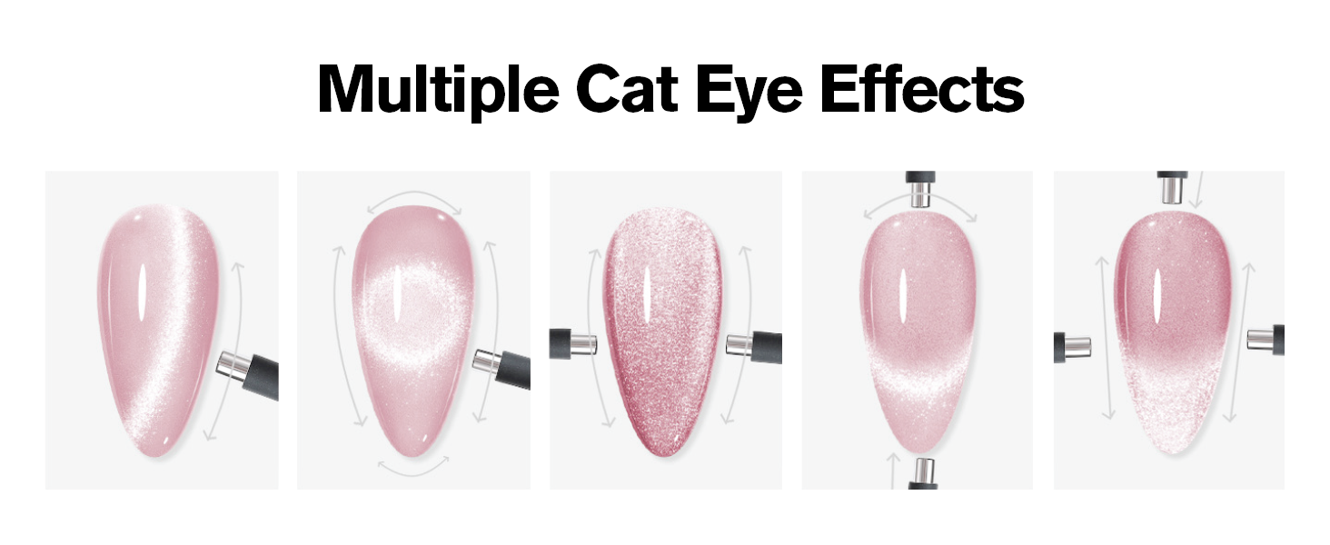 cat eye gel nail polish