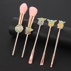 Star Wars Baby Yoda Makeup Brushes