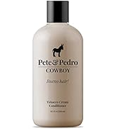 Pete & Pedro COWBOY - Tobacco Soft Cream Lightweight Conditioner for Men | Smells Incredible, Hyd...